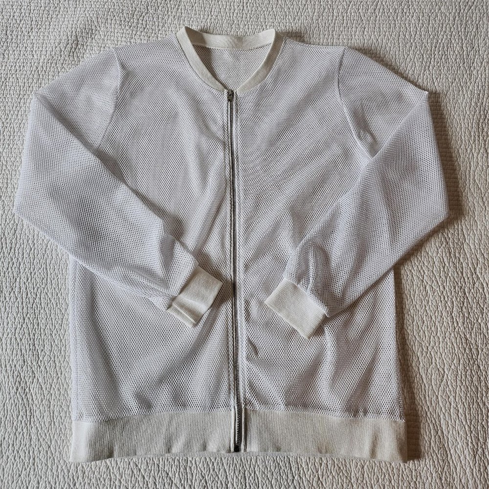 White Mesh Jacket